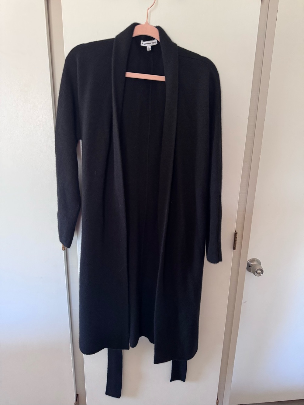 The Cashmere Project Medium Length Luxe Robe, 100% Cashmere